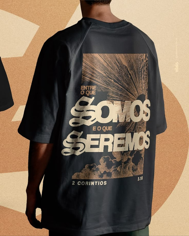 Camiseta Somos e Seremos - 2 Coríntios 3:18