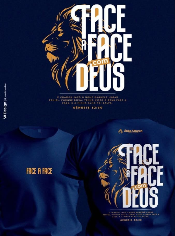 Camiseta Face a Face com Deus - Gênesis 32:30
