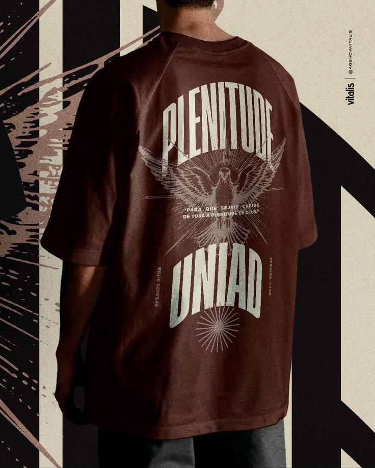 Camiseta Plenitude União Efésios 3:19 - estampa cristã