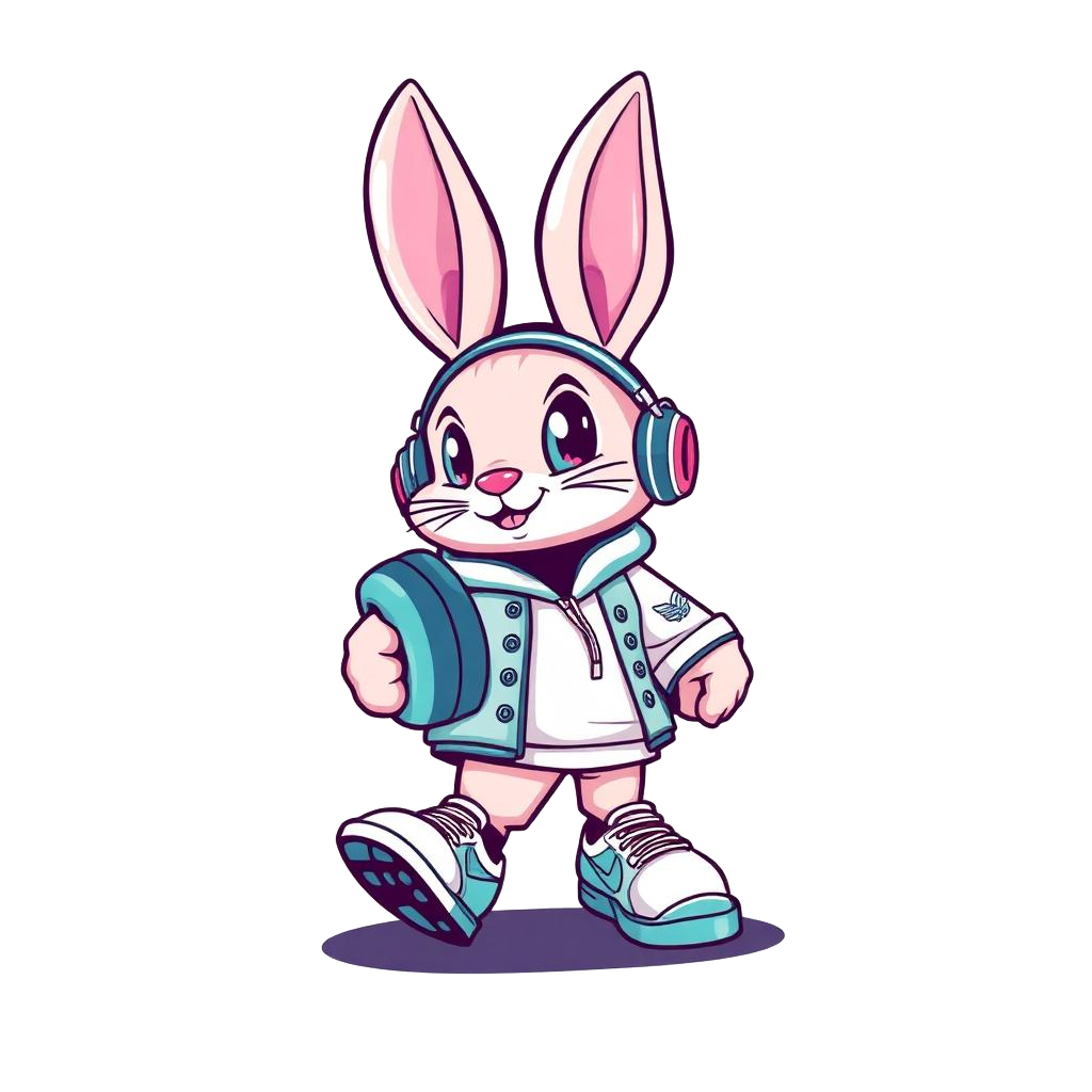 Estampa Coelho Urbano