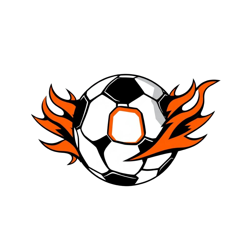 Estampa Futebol em Chamas